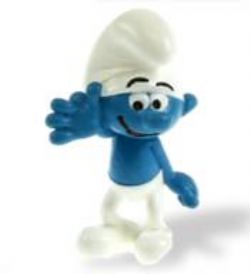 SCHLEICH FIGURE -  CUTIE SMURF 2024 -  THE SMURFS 20846