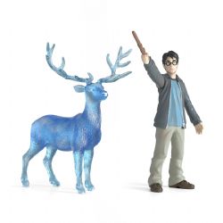 SCHLEICH FIGURE -  HARRY POTTER & PATRONUS -  HARRY POTTER 42680