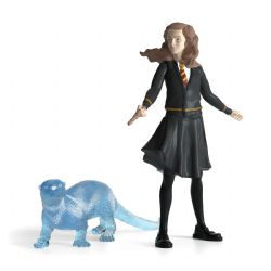 SCHLEICH FIGURE -  HERMIONE GRANGER & PATRONUS -  HARRY POTTER 42681