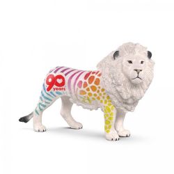 SCHLEICH FIGURE -  LION 90 YEARS EDITION -  WILD LIFE 72264