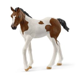 SCHLEICH FIGURE -  PAINT HORSE FOAL (3 X 1 X 3 INCH) -  HORSE CLUB 14899