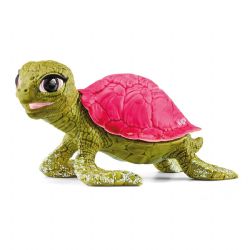 SCHLEICH FIGURE -  PINK SAPPHIRE TURTLE -  BAYALA 70759
