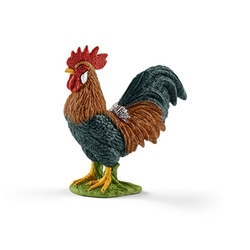 SCHLEICH FIGURE -  ROOSTER (2.4 INCH) -  FARM WORLD 17064
