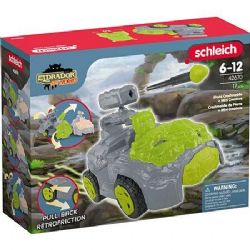 SCHLEICH FIGURE -  STONE CRASHMOBILE WITH MINI CREATURE -  ELDRADOR CREATURES 42670