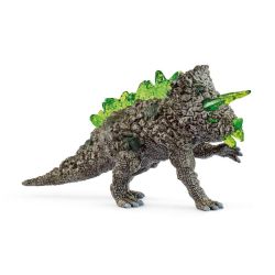 SCHLEICH FIGURE -  STONE TRICERATOPS -  ELDRADOR CREATURES 70828