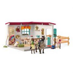 SCHLEICH FIGURE -  TACK ROOM EXTENSION -  HORSE CLUB 42591