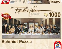 SCHMIDT PUZZLE -  CELEBRITY DINNER (1000 PIECES) -  RENATO CASARO
