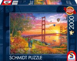 SCHMIDT PUZZLE -  GOLDEN GATE BRIDGE (2000 PIECES)