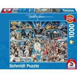 SCHMIDT PUZZLE -  HOLLYWOOD (1000 PIECES)