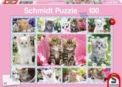 SCHMIDT PUZZLE -  KITTENS (100 PIECES)