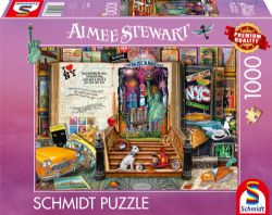 SCHMIDT PUZZLE -  MEMORIES OF NEW YORK (1000 PIECES) -  AIMEE STEWART