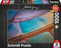 SCHMIDT PUZZLE -  PASTELS (1000 PIECES) -  MARK GRAY