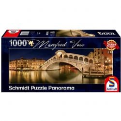 SCHMIDT PUZZLE -  RIALTO BRIDGE (1000 PIECES) -  MANFRED VOSS