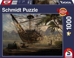 SCHMIDT PUZZLE -  SHIP AT ANCHOR (1000 PIECES)