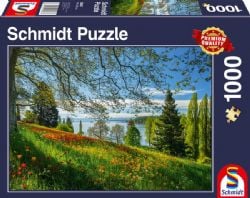 SCHMIDT PUZZLE -  TULIPS FLOWERING, MAINAU ISLAND (1000 PIECES)