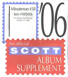 SCOTT MINUTEMAN -  2006 SUPPLEMENT
