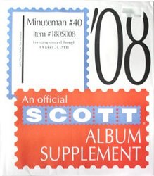SCOTT MINUTEMAN -  2008 SUPPLEMENT