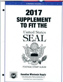 SEAL UNITED STATES -  2017 SUPPLEMENT