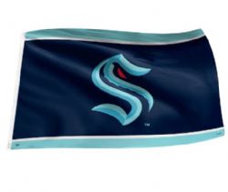 SEATTLE  KRAKEN -  3' X 5' HORIZONTAL FLAG