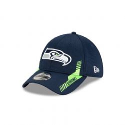 SEATTLE SEAHAWKS -  CAP STRETCH FIT - SIDELINE HOME