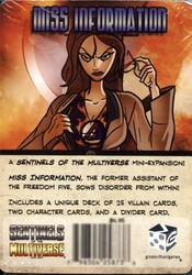 SENTINELS OF THE MULTIVERSE -  MISS INFORMATION (ENGLISH)