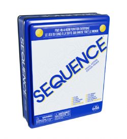 SEQUENCE - TRAVEL GAME - METAL BOX (MULTILINGUAL)