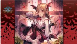 SHADOWVERSE EVOLVE -  PLAYMAT - VANIA, NIGHTSHADE VAMPIRE -  BUSHI SUPPLIES
