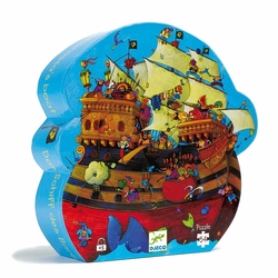 SHAPED PUZZLE -  BARBAROSSA'S BOAT (54 PIECES) - 5+