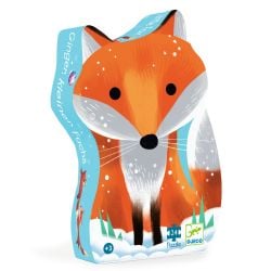SHAPED PUZZLE -  GINGER, THE LITTLE FOX (24 PIECES) - 3+