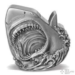 SHARK WEEK - GREAT WHITE SHARK -  2024 NEW ZEALAND COINS