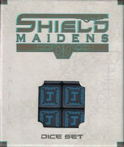 SHIELD MAIDENS -  DICE SET -  RPG DICE