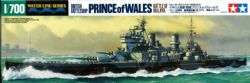 SHIP -  PRINCE OF WALES: BATTLE OF MALAYA 1/700 -  BRITISH BATTLESHIP