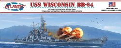 SHIP -  US BATTLESHIP BB-64 WISCONSIN 1991 1/665(CHALLENGING)