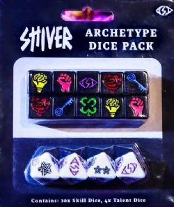 SHIVER RPG -  ARCHETYPE DICE PACK -  RPG DICE