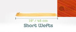 SHORT WEFTS CLASSIC - FIRE ORANGE (ADULT)
