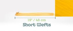 SHORT WEFTS CLASSIC - YELLOW BLONDE (ADULT)
