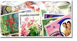 SIAM AND THAILAND -  200 ASSORTED STAMPS - SIAM AND THAILAND