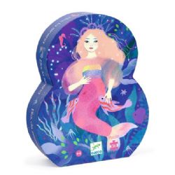 SILOUHETTE PUZZLE -  ELLA THE MERMAID (36 PIECES)