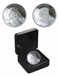 SILVER PAX -  PEACE DOLLAR -  2020 CANADIAN COINS 01