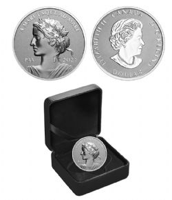 SILVER PAX -  PEACE DOLLAR -  2021 CANADIAN COINS 02