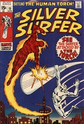 SILVER SURFER -  SILVER SURFER (1970) - FINE - 6.0 15