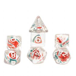 SIRIUS DICE -  RPG DICE SET, FRUIT SLICE WATERMELON