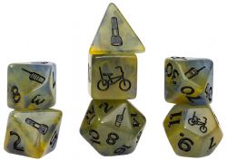 SIRIUS DICE -  STRANGER THINGS ADVENTURE DICE - MIKE -  RPG DICE