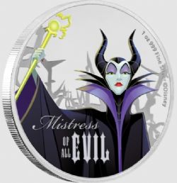 SLEEPING BEAUTY -  DISNEY VILLAINS: MALEFICENT -  2018 NEW ZEALAND COINS 02