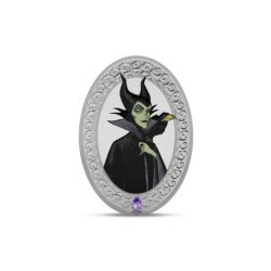 SLEEPING BEAUTY -  PORTRAIT OF DISNEY VILLAINS: MALEFICENT -  2025 NEW ZEALAND COINS 01