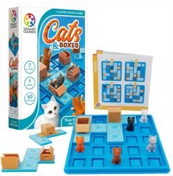 SMART GAMES -  CAT AND BOXES (ENGLISH)