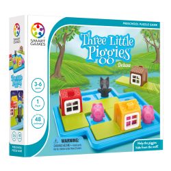 SMART GAMES -  THREE LITTLE PIGGIES - DELUXE (MULTILINGUAL)