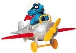 SMURFS -  AIRPLANE SMURF 40222