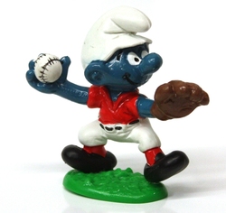 SMURFS -  BASEBALL PITCHER SMURF 20166