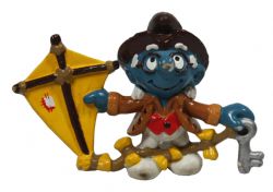 SMURFS -  BENJAMIN FRANKLIN SMURF - SLIGHT WEAR -  HISTORY SMURF 20502